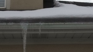 ice dams and water damage